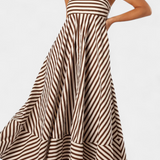 Vestido Convertible Arrugado Rosa con Encanto Nocturno