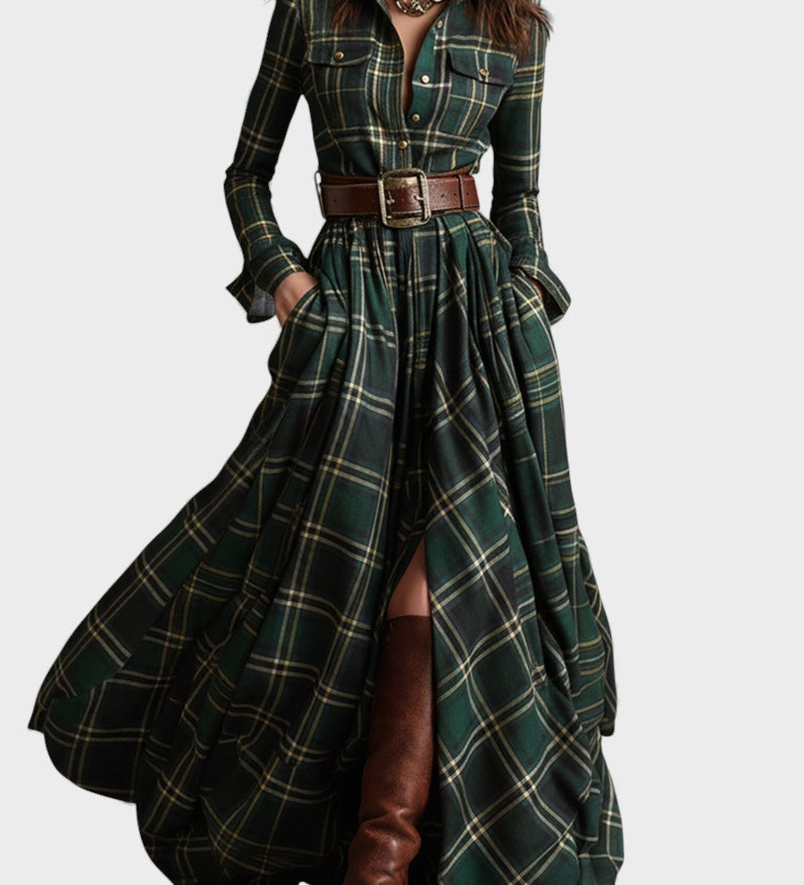 Amalia™ | Vestido camisero clásico y elegante