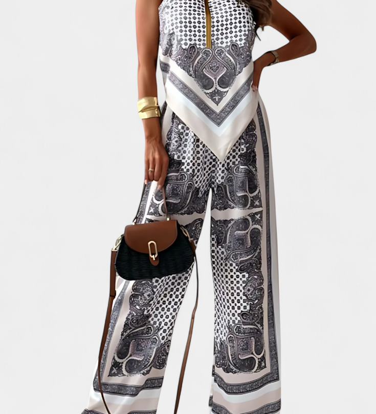 Leonie Conjunto Paisley con Tiras