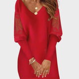 Lola™ | Vestido con mangas de encaje