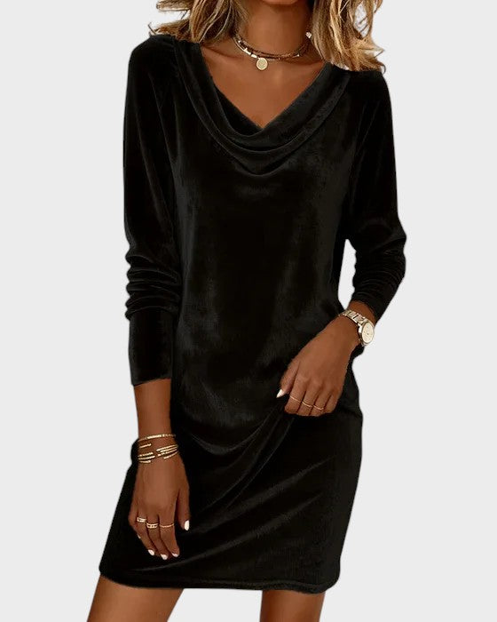 Aurelia™ | Vestido de terciopelo holgado y elegante