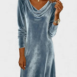 Aurelia™ | Vestido de terciopelo holgado y elegante