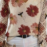 Antonia™ | Jersey elegante con estampado floral