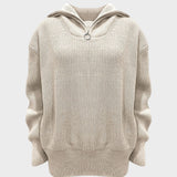 Eliana™ | Suéter de Punto con Cuello Alto y Cremallera