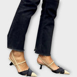 Zapatos Slingback Elegantes Veronika con Detalle Moderno