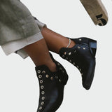 Zapatos de Noche de Piel Verdadera Magdaléna con Punta