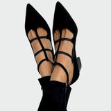 Karolína Zapatos Elegantes de Punta con Tira