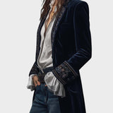 Nuria™ | Chaqueta de Veludo Elegante