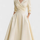 Clara™ | Vestido de satén elegante