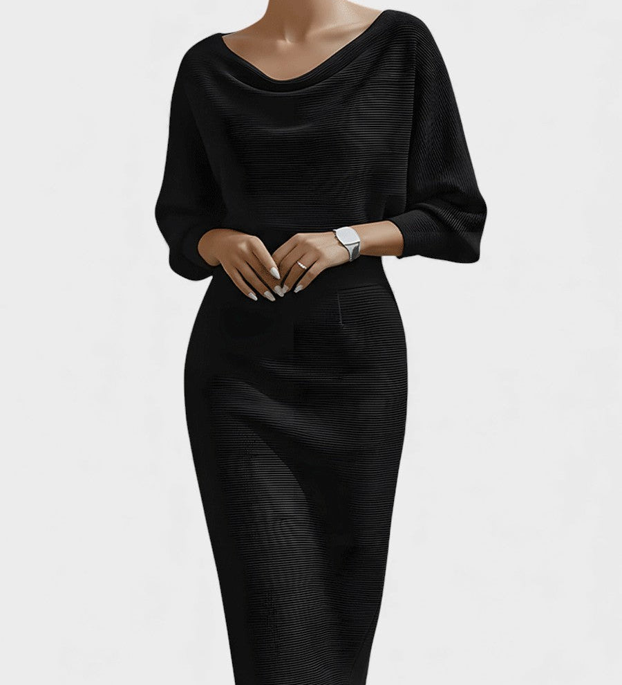 Celia™ | Vestido midi lujoso