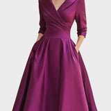 Clara™ | Vestido de satén elegante