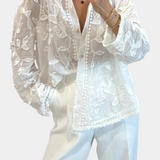 Camisa de Encaje Bordado Prairie