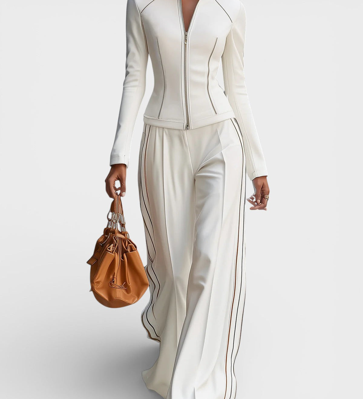 Claudia™ | Conjunto blanco sofisticado