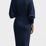 Celia™ | Vestido midi lujoso