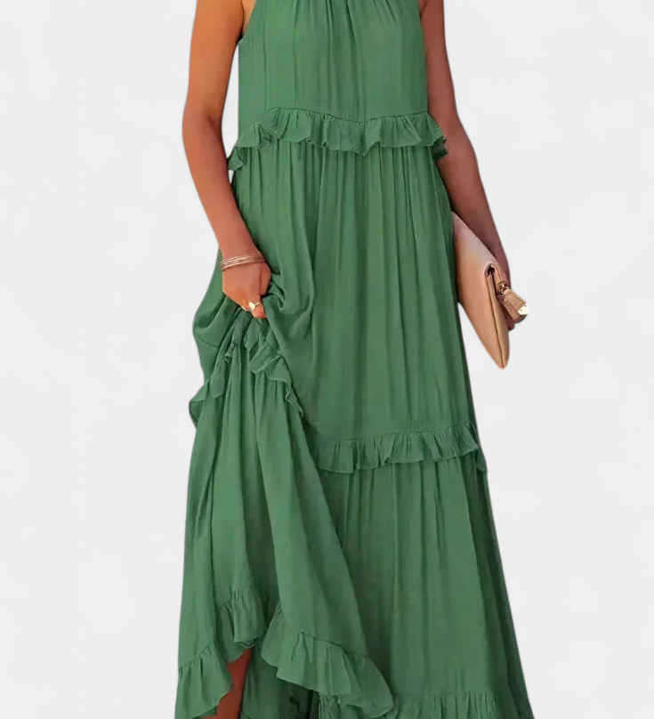 Vestido Monica de Comodidad Atemporal con Frescura Natural