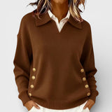 Cayetana™ | Jersey con detalle de botones