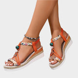 Sandalias con suela cómoda y plataforma
