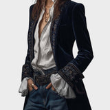 Nuria™ | Chaqueta de Veludo Elegante