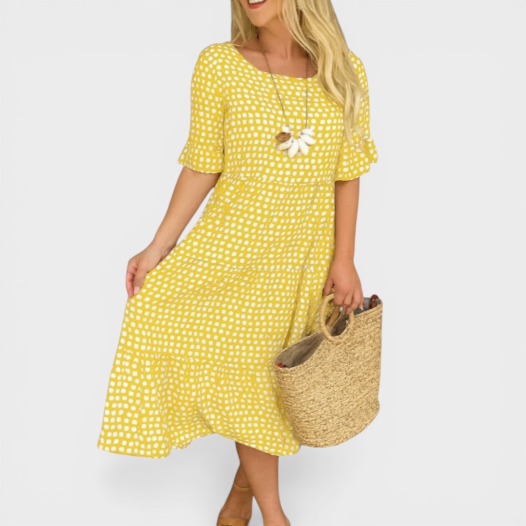 Carmen™ | Vestido midi elegante y fluido