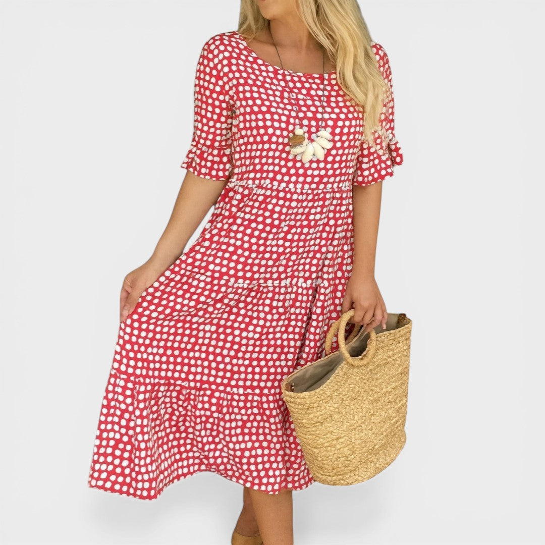 Carmen™ | Vestido midi elegante y fluido
