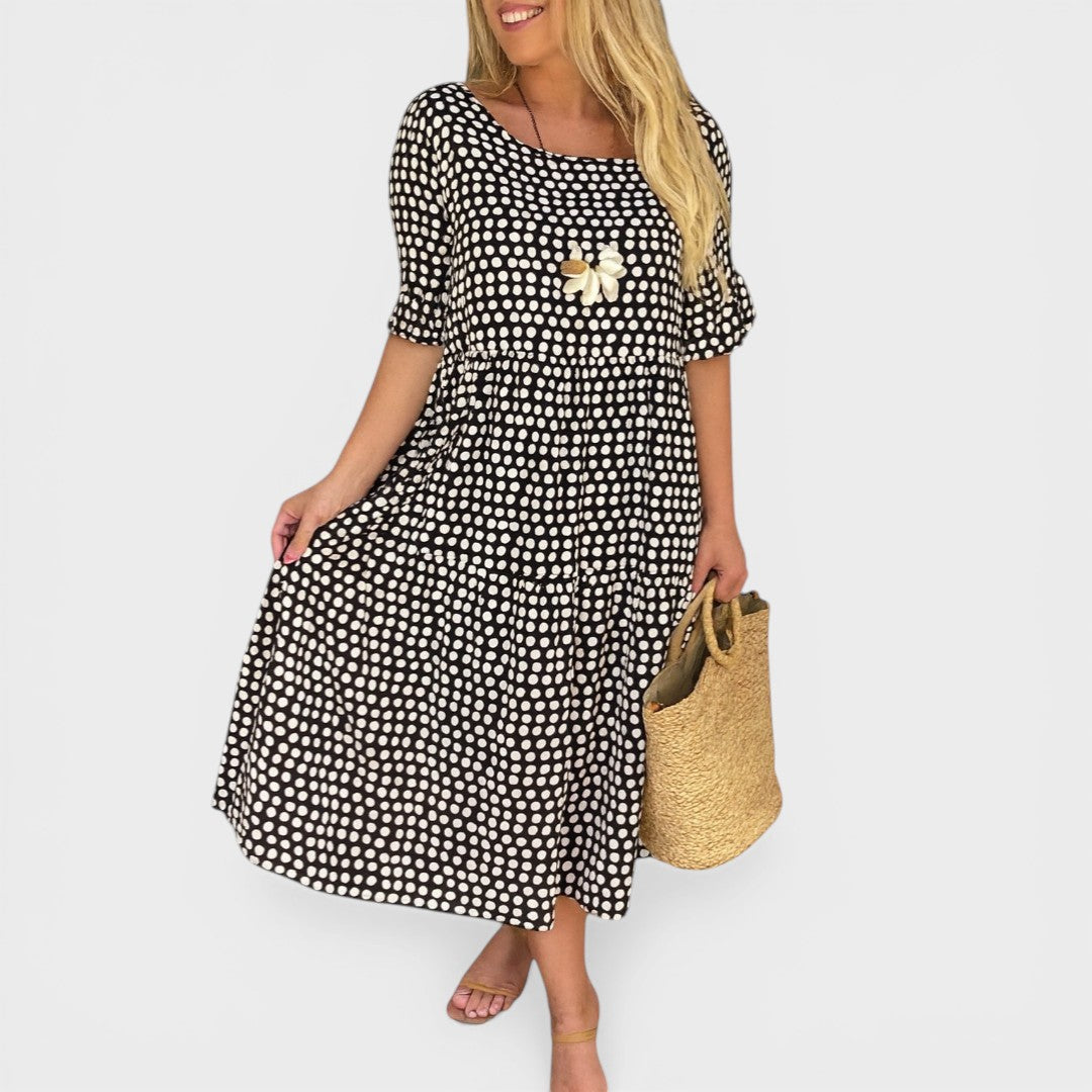 Carmen™ | Vestido midi elegante y fluido