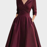 Clara™ | Vestido de satén elegante