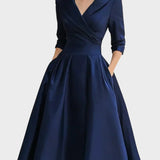 Clara™ | Vestido de satén elegante