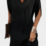 Vestido Elegante Lesley con Escote en V