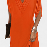 Vestido Elegante Lesley con Escote en V