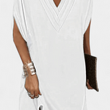 Vestido Elegante Lesley con Escote en V