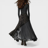 Martina™ | Vestido largo leopardo elegante