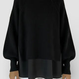 Adela™ | Jersey de punto efecto capas