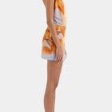 Vestido Mini Sereno en Floral Secuoya