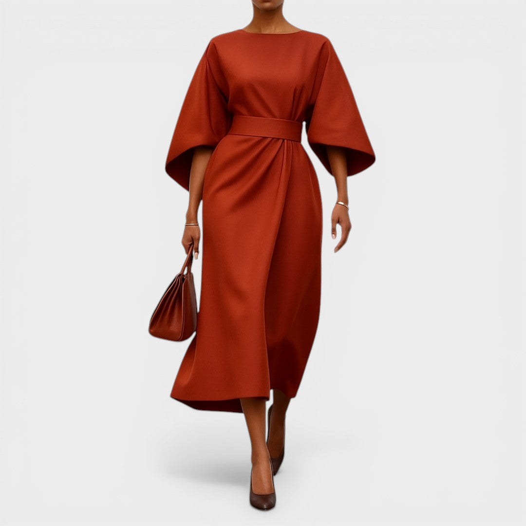 Elsa™ | Vestido maxi satinado elegante