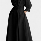 Vestido Maxi de Manga Larga Miriam Retro