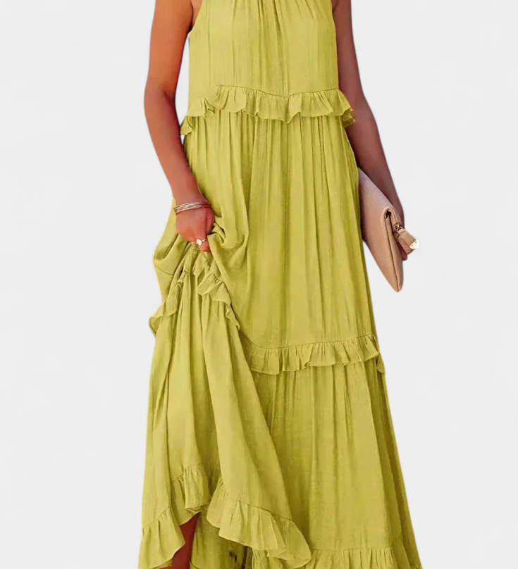 Vestido Monica de Comodidad Atemporal con Frescura Natural