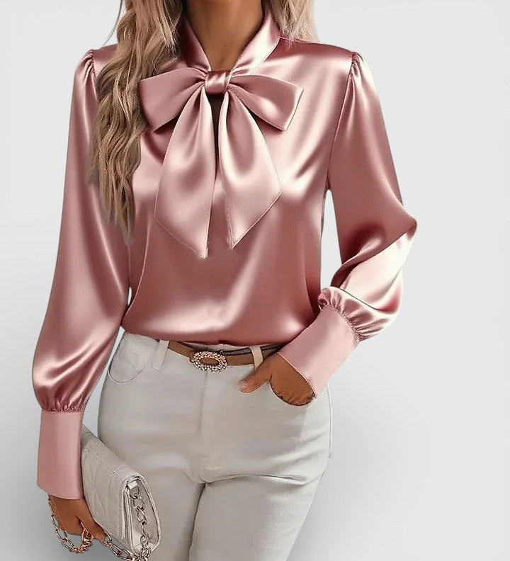Rosario™ | Blusa elegante con lazo