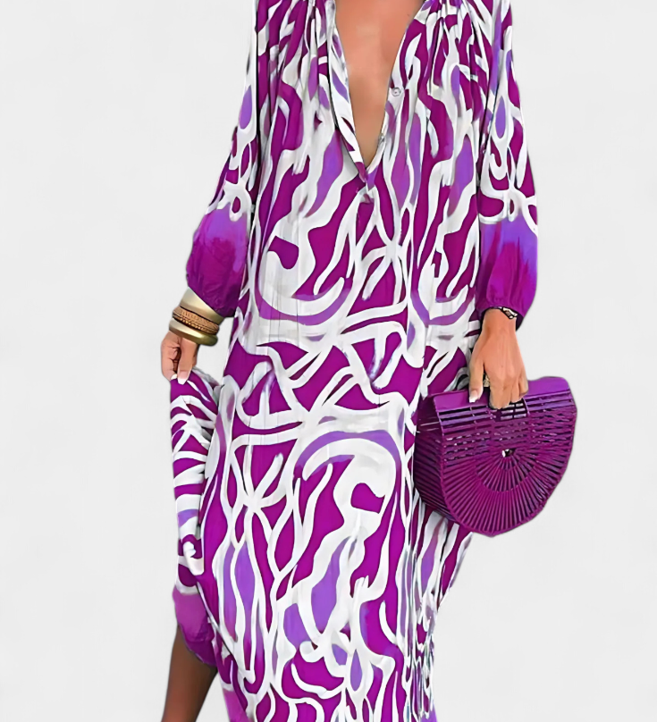 Vestido Malina Boho con Estilo Ligero y Chic
