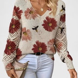 Antonia™ | Jersey elegante con estampado floral