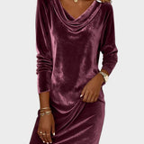 Aurelia™ | Vestido de terciopelo holgado y elegante