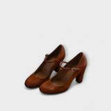 Magdaléna Elegante Zapatillas Mary Jane Lujosamente Acolchadas