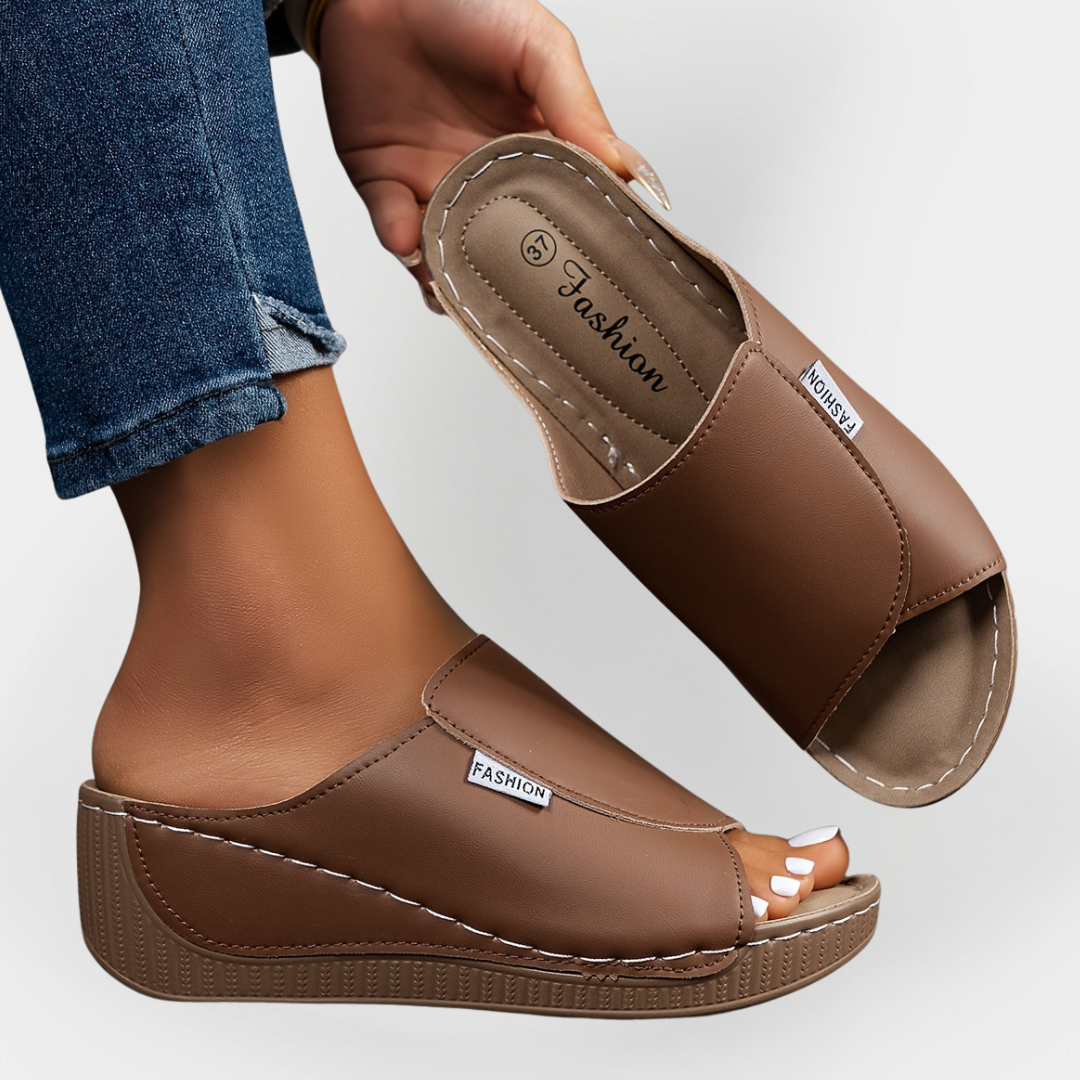 Sandalias de Cuero Ortopédicas
