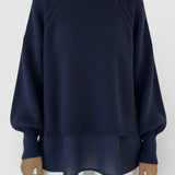 Adela™ | Jersey de punto efecto capas