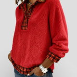 Lara™ | Jersey con detalle de cuadros