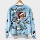 Carolina™ | Suéter Navideño de Gato