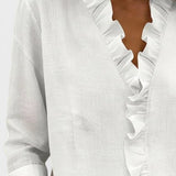 Jimena™ | Blusa con volantes elegante y ligera