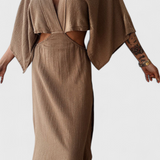 Hermoso Vestido Fluido Chic Atemporal