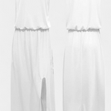 Vestido Dianne Sin Mangas con Abertura Lateral y Corte Suelto