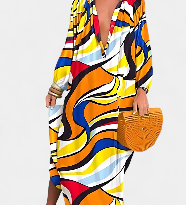 Vestido Malina Boho con Estilo Ligero y Chic