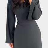 Vestido de Punto Livia con Cintura
